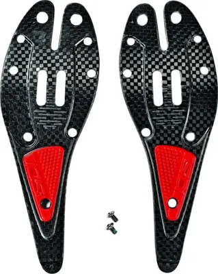 Immagine prodotto di SIDI suola per scarpe da ciclismo SRS Carbon taglia 47-48 nero rosso