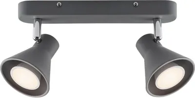Image de Nordlux Projecteur EIK 2 bras gris ; 45770110