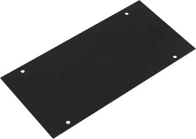 Produktbild von OMNITRONIC Modul 2HE Blindplatte 176x88mm