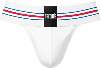 Image de Barcode Berlin - Sous-vêtement Hommes - String Hildor White - 1x Taille XL