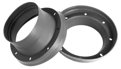Silikon-Lautsprechermanschette 165 mm mit Noppenschaum, 1 Paar