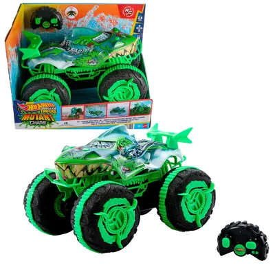 Immagine prodotto di Hot Wheels Monster Trucks R/C All-Terrain Mutant Great Bite 1:15
