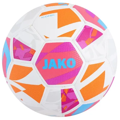 Immagine prodotto di JAKO Unisex Lightball Iconic, Colore:bianco/corallo/rosa, 350g, Taglia:4