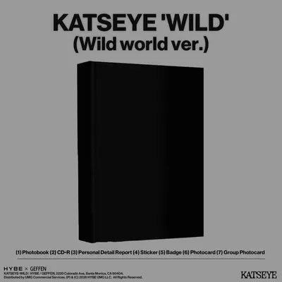 Zdjęcie produktu dla KATSEYE - WILD (Wild World edition) (CD)