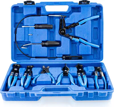 Produktbild von Bituxx 11 tlg Schlauchklemmenzangen Set Schlauchschellenzange Schlauchschelle Zange Werkzeug MS-17467