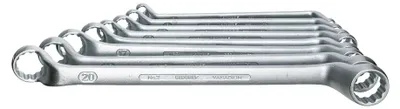 Imagen del producto de Juego de llaves de doble anillo Gedore, 10 piezas, de 6 a 32 mm, modelo 2-100