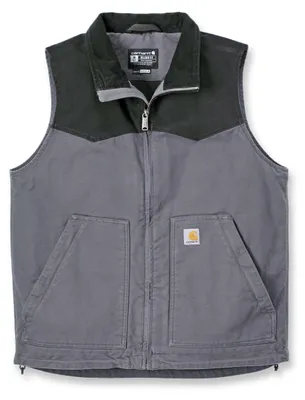 Obrázok produktu pre Carhartt Montana Duck Vest 106433, farba:sivá/čierna, veľkosť:L