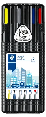Image de STAEDTLER® 34 SB6B Set d'écriture triplus mobile office