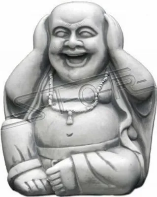 Obrázok produktu pre šťastný Budha socha postava záhradné postavy sochy sochárstvo sochy S101095