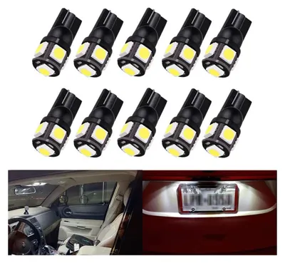 Produktbild von LED-Lampen für Standlicht, T10 W5W, 5 SMD, 12V, weißes Licht