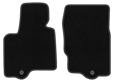 Immagine prodotto di Tappetini anteriori in moquette agugliata per Infiniti QX70 2008-2017 (SUV) – 2 pezzi, neri, su misura – Wielganizator BASIC