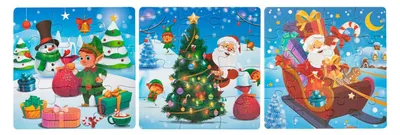 Immagine prodotto di Puzzle di Natale 3 in 1