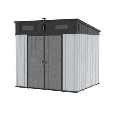 Zdjęcie produktu dla Domek Narzędziowy Plastikowy Premium Ogrodowy Corciano 240x210x226 cm
