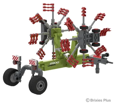 Produktbild von Schäfer Toy Company GmbH BRIXIES Plus CLAAS LINER 2900 Schwader