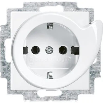 Produktbild von BUSCH-JAEGER Steckdose 1f aws glz Busch-balance SI UP m.BS