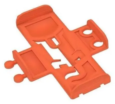 Produktbild von Kartendeckhalter für Dominion Königreichkarten - orange, mit Sleeves