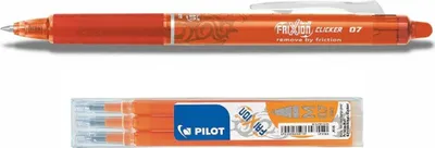 Produktbild von Frixion Clicker 0.7 orange + 3 Ersatzminen orange