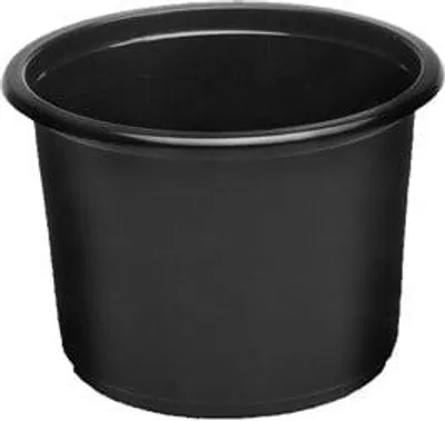 Produktbild von Rundbehälter zum Verschweißen PP 500 ml schwarz