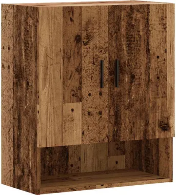 Produktbild von vidaXL Wandschrank Altholz-Optik 60x31x70 cm Holzwerkstoff