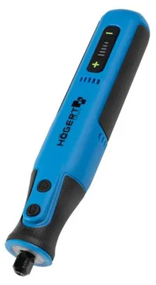Produktbild von Akku-Mini-Schleifmaschine 7,2 V Högert Technik, 24.000 U/min, LED, 101-teiliges Zubehörset – Multischleifer