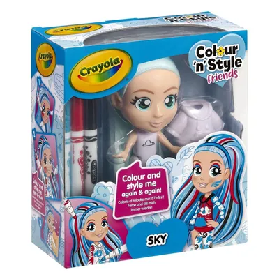 Produktbild von Crayola Colour n Style Friends Inkleuren - Sky