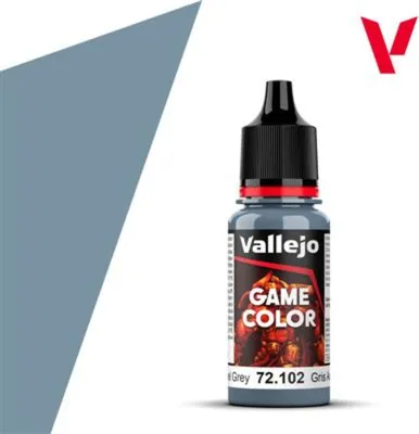 Zdjęcie produktu dla Farba akrylowa Game Color Vallejo 72102 Steel Grey 17 ml do miniatur