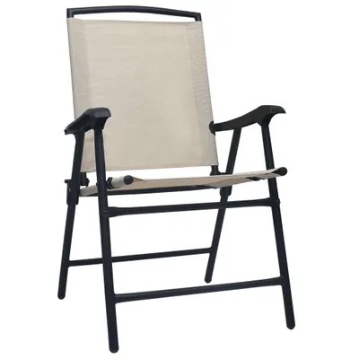 Zdjęcie produktu dla VidaXL 47924, Taras, Stal, Tkanina, Kremowy, 620 mm, 590 mm, 930 mm