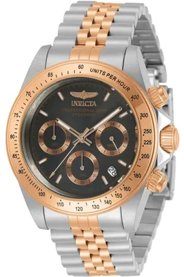 Obrázek produktu pro Invicta Speedway 30993 Pánské Hodinky - Quartz Hnutí - Nerezová Ocel s Šedým Ciferníkem - 39 mm
