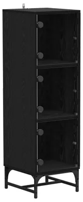 Image de Buffet Chêne noir 35 x 37 x 117 cm