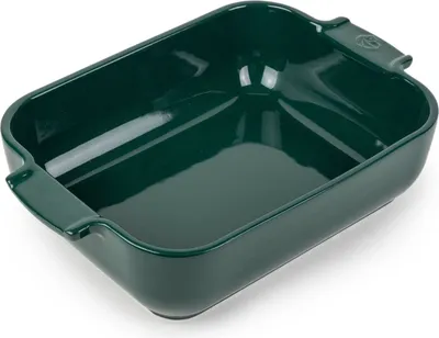 Produktbild von Peugeot Auflaufform Appolia rechteckig Ofenform Keramik Waldgrün 20 x 15.5 cm 62095