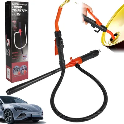 Produktbild von Juksun Elektrische Hand Wasserpumpe Kraftstoffpumpe Kanisterpumpe Absaugpumpe für Verschiedene Flüssigkeiten Umfüllpumpe Diesel Öl Wasser