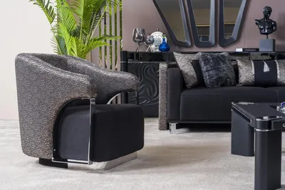 Obrázok produktu pre Dizajn Sedadlo kreslo Relax Textilné kreslo Relaxačné kreslo Moderné