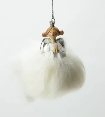 Produktbild von Figur Engel Elfe Fee Weihnachtsschmuck Christbaumschmuck