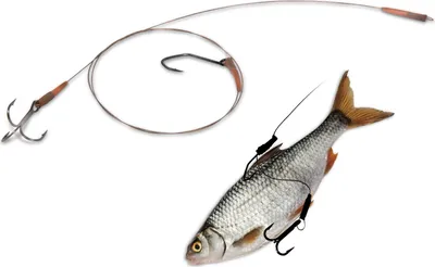 Produktbild von Quantum Mr Pike Float Rig Leader 50cm 13,6kg - Hechtvorfach, Größe:4