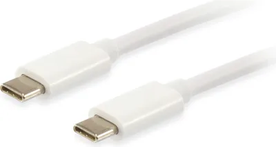 Zdjęcie produktu dla Equip 128352, 2 m, USB C, USB C, USB 3.2 Gen 2 (3.1 Gen 2), 10 Gbit/s, Biały