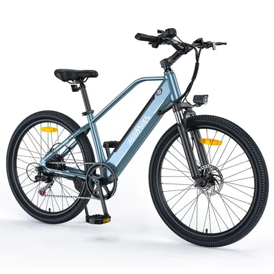 Produktbild von HillMiles E Bike, Trekking e-bike mit Drehmomentsensor und hydraulischen Bremsen, 36V 13AH herausnehmbare Akku bis 100KM, 25 km/h, Mile Trail