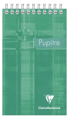 Immagine prodotto di Blocco spirale 103x170 Clairefontaine a scacchi 80 fogli assortiti