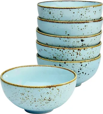 Produktbild von CreaTable, 22090, Nature Collection Lightblue, Dipschale 6-tlg, Steinzeug