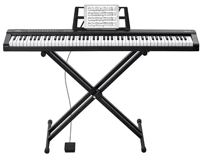 Zdjęcie produktu dla Pianino cyfrowe 88 klawiszy półważone Bluetooth zestaw dla początkujących