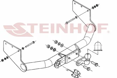 Produktbild von Z546565 Anhängerkupplung passend für FORD Transit 1985-03/2000 starr