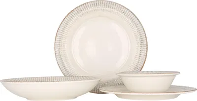 Zdjęcie produktu dla Bonna zestaw obiadowy (średni) - Galata - 24 części - 6 nakryć - porcelana