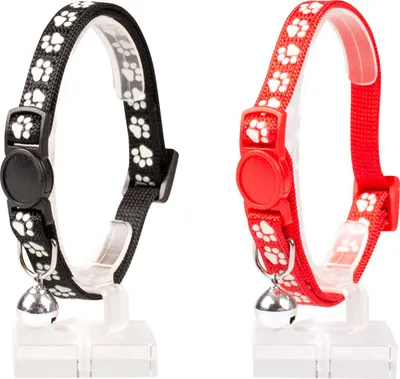 Produktbild von Duvo+ Katzenhalsband Pfoten Nylon