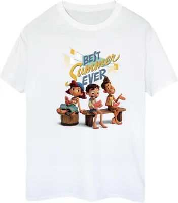 Produktbild von Disney - "Best Summer Ever" T-Shirt für Damen BI30827 (XXL) (Weiß)