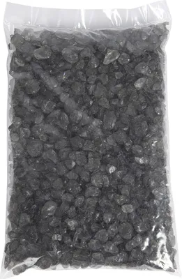 Produktbild von Glassteine, Deko Granulat 4-10 mm dunkelgrau 5 Kg Eurosand