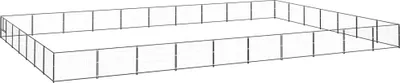 Produktbild von Hundezwinger Schwarz 70 m² Stahl
