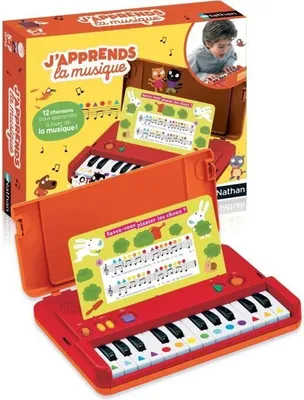 Image de J'apprends la musique - piano electronique - nathan - 31075