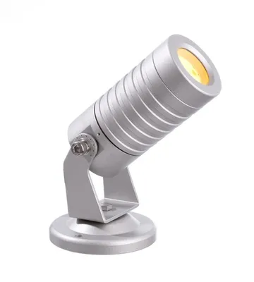 Image de KapegoLED 732037 Lampe de sol/applique/plafonnier Mini I Amber , Argent