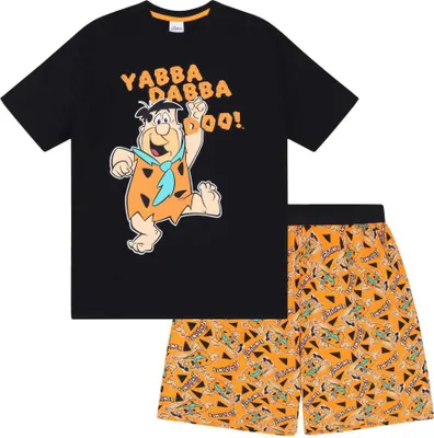 Obrázok produktu pre The Flintstones - Pyžamo s kraťasmi pre chlapcov GF1124 (134) (Čierna)