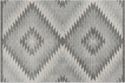Produktbild von Türkischer Stil, indischer Nachahmungsstoff – Vinylteppich – 150x225 cm – Outdoor Teppich – Terrasse – Wetterfest – Modern