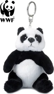 Produktbild von Plüschanhänger Panda (10cm) Schlüsselanhänger Pandabär Kuscheltier